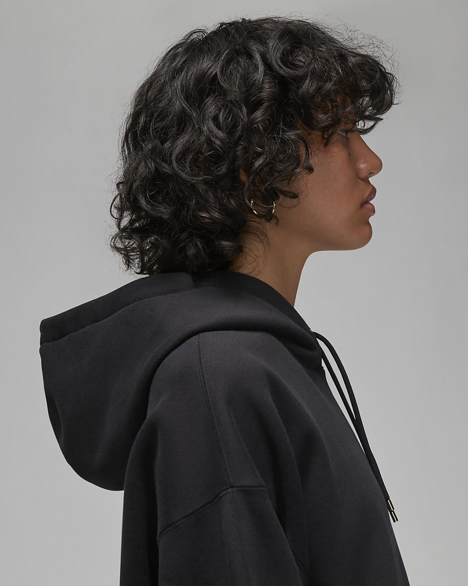 Sweat jordan brushed capuche gris hot sale